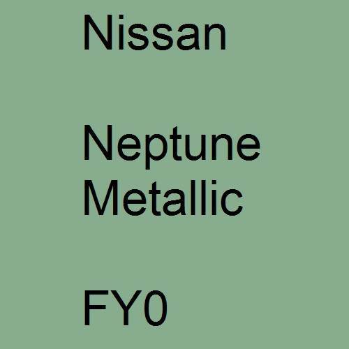 Nissan, Neptune Metallic, FY0.